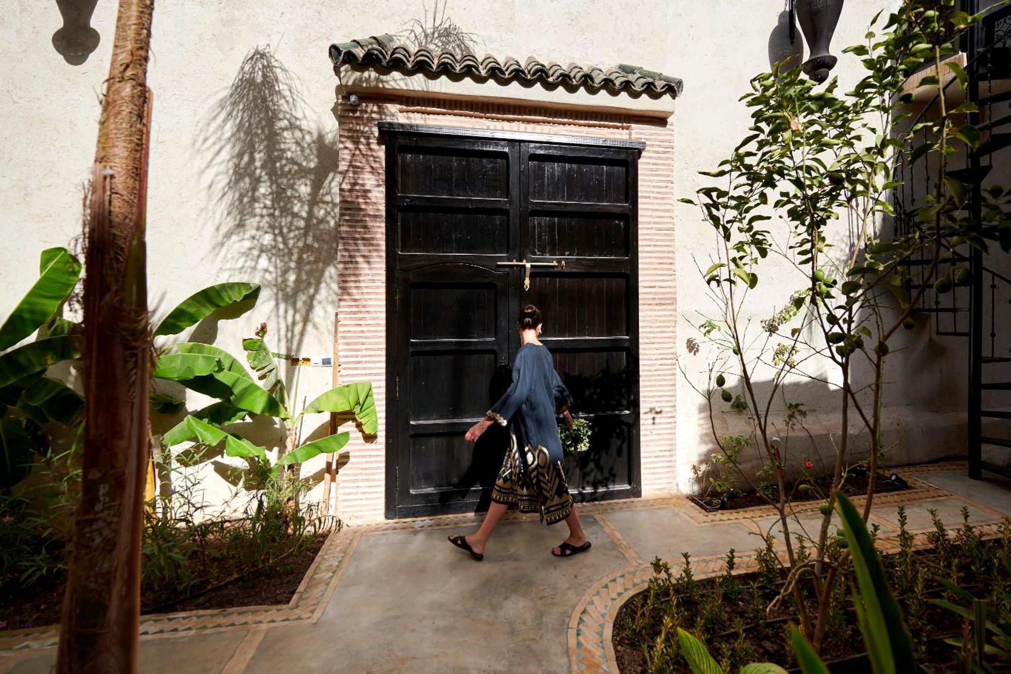 Riad Dar Amanza En Exclusivite Avec 4 Chambres Au Coeur De La Medina Marrakesh Exterior foto