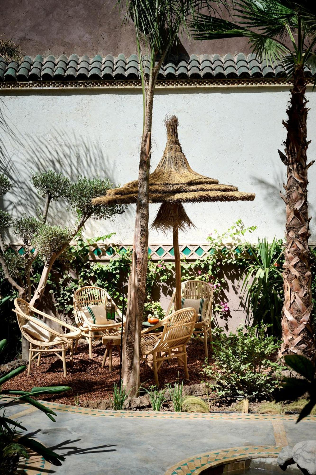 Riad Dar Amanza En Exclusivite Avec 4 Chambres Au Coeur De La Medina Marrakesh Exterior foto